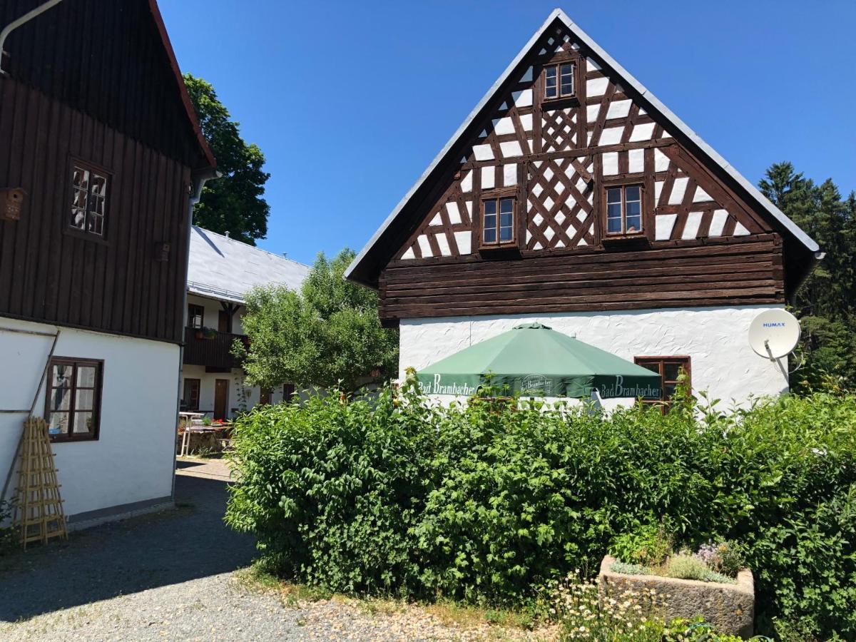 Pension Untere Rauner Muehle Bad Brambach Exteriér fotografie