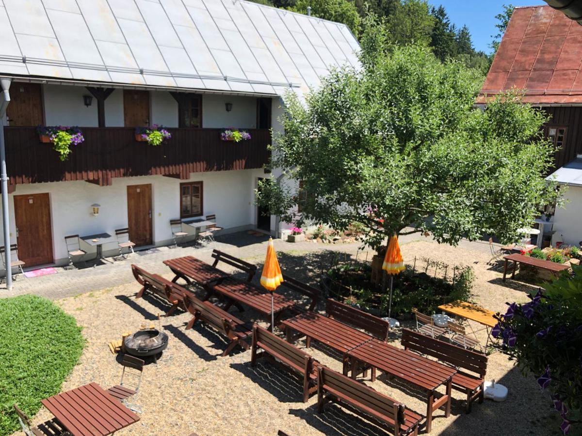 Pension Untere Rauner Muehle Bad Brambach Exteriér fotografie